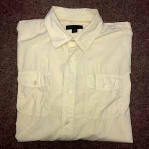 Banana Republic Yellow Shirt for Dark Complexions!